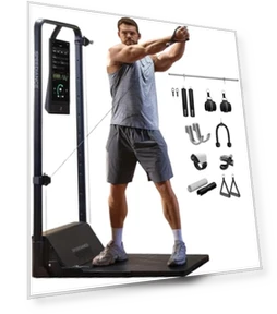 Умный домашний тренажер Gym Monster 2 — Виброплатформы, Speediance