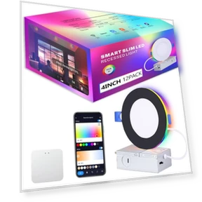 Smart Recessed Lighting — LED, CycevSun