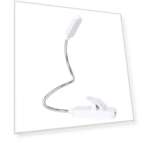 Adjustable Brightness USB Rechargeable Book Clip Light — Book Lights