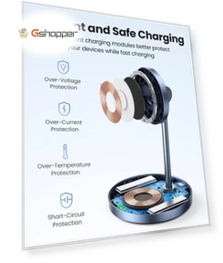 2-in-1 Magnetic Wireless Charging Station — Chargers, UGREEN