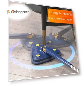 360° Rotating Adjustable Cleaning Mop — Mop Accessories