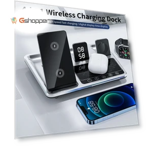 4-in-1 Folding Multi-Function Wireless Charger — Chargers