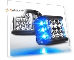 Car Dual Sides LED Dual Color Light — Light Kit