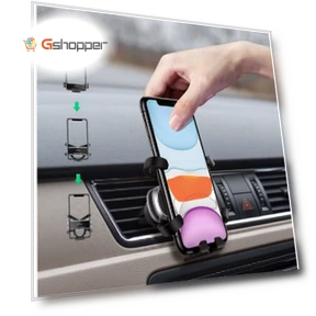 Gravity Mobile Phone Holder for Car — Dashboard Installation Kits, UGREEN