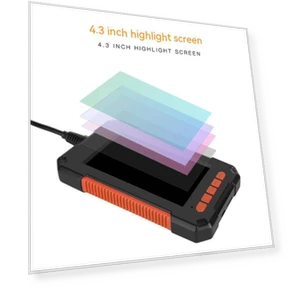 HD Pipeline Camera with Screen — Borescopes