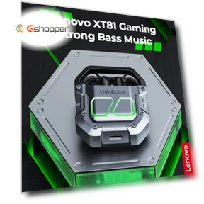 Wireless Gaming Headset with 9D Bass Surround Sound — Headsets, Lenovo