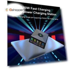 5-Port USB PD Charger with Wireless Fast Charger — Chargers