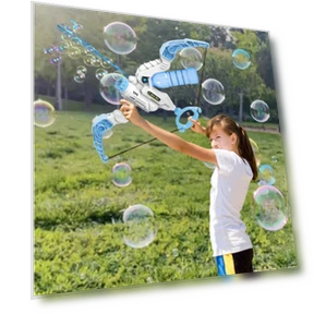 Bubble Bow and Arrow Water Gun Two-in-One Electric Light Bubble Machine — Interactive Learning Devices, Douyin