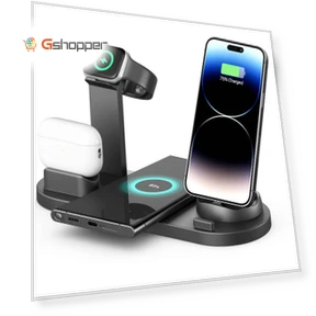 Four-in-one Mobile Phone Wireless Charging Base — Chargers