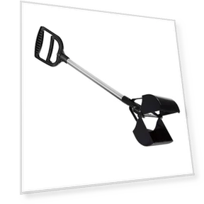 Long-Handle Spring Action Pet Feces Pooper Scooper — Scoops