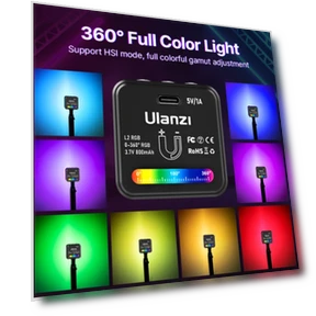 RGB Mini COB Video Camera Light — Photography Lighting & Studio Equipment, Ulanzi
