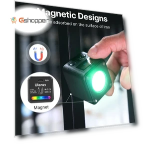 RGB Mini COB Video Camera Light — Photography Lighting & Studio Equipment, Ulanzi