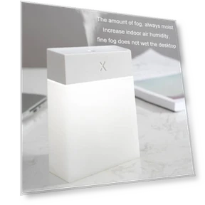 Silent Night Light Desktop Humidifier — Air Moisturizers
