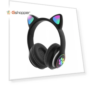 Colorful Cat Ear Headphone — In-Ear Headphones