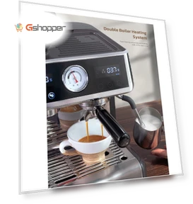 Двухкотельная система Barista Pro 20Bar для приготовления эспрессо — Комбинированные кофемашины, HIBREW