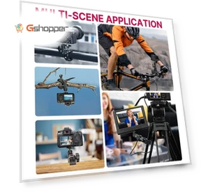 Metal Super Clamp with 360° Ball Head Magic Arm — Mounts & Clamps, Ulanzi