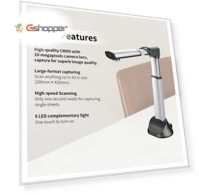 Document Scanner with 10-megapixel Camera Lens — Document Imaging Devices, GUCEE