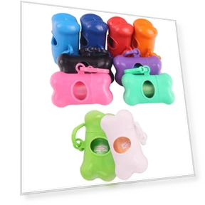 Pet Bone Shaped Trash Cans — Storage