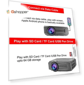 Portable Home Theater Mini Projector — Home Theater Projectors, BLJ