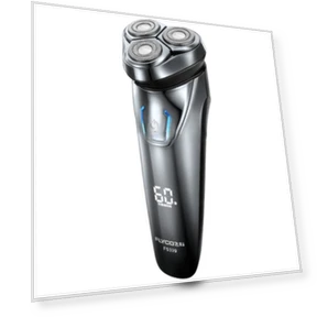 Universal Voltage Double Ring Three Knife Head Electric Shaver — Body Groomers