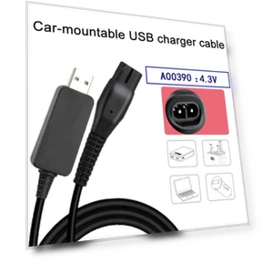 USB Charger Cable for Philips Shaver — Chargers & Cables, Philips