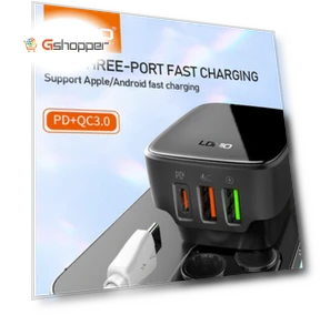 32W 3-Port USB PD Charger — Chargers, LDNIO