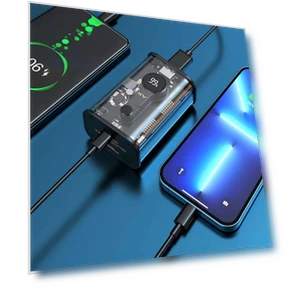 Fast Battery Charger with LED Digital Display — Mobile Power Solutions