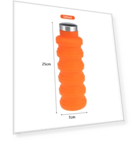 Portable Silicone Water Bottle — Hydration Essentials