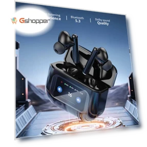 TWS Bluetooth Earphone with LED Touch Screen — In-Ear Headphones