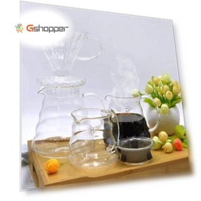 Heat-resistant Hand-made Coffee Glass Pot — Pots