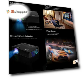 Home Theater Multimedia HD LED Projector — Home Theater Projectors