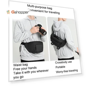 Large Multifunctional Camera Belt Bag — Camera Bags & Accessories, Cwatcun