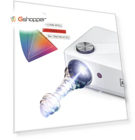 Portable Home Theater LED HD Digital Projector — Home Theater Projectors, AUN