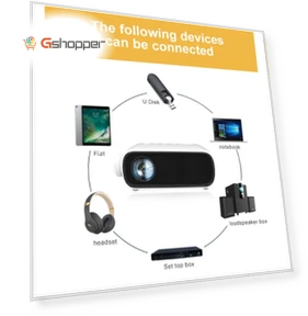 Portable Home Theater Mini LED HD Digital Projector — Home Theater Projectors