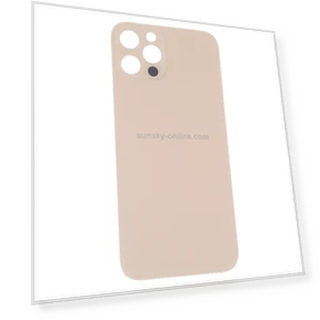 Big Camera Hole Glass Back Battery Cover — Back Covers