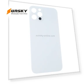 Big Camera Hole Glass Back Battery Cover — Back Covers