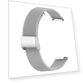 Milan Metal Steel Mesh Buckle Watch Band — Watch Accessories, Samsung