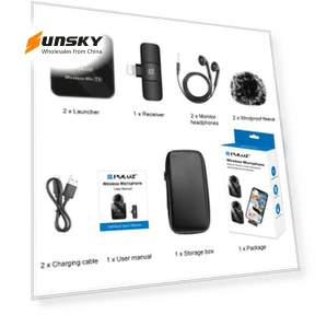 Wireless Lavalier Microphone — Wireless Systems, PULUZ