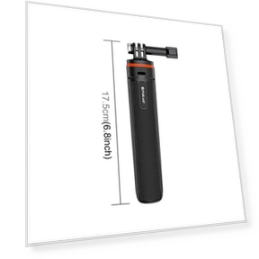 Action Camera Extension Tripod Selfie Stick Stand — Camera Supports, PULUZ