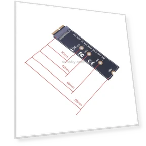 M.2 PCIe NVME SSD Adapter for MacBook — External SSDs