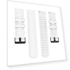 Solid Color Silicone Watch Band — Watch Straps & Bands, Xiaomi