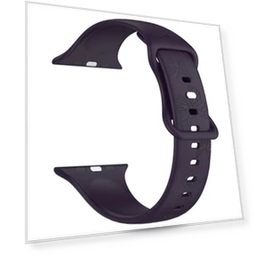 8-shaped Buckle Butterfly Embossed Silicone Watch Band — Girls' Watch Straps, Kalebol