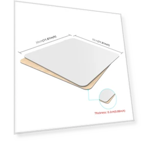 Photography Acrylic Reflective Display Table Background Board — Support Equipment, PULUZ