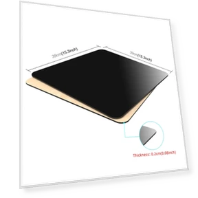 Photography Acrylic Reflective Display Table Background Board — Makeup, PULUZ