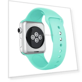 Double Rivets Silicone Watch Band — Smartwatch Straps