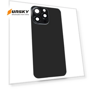 Glass Battery Back Cover with Flash Bracket + Wireless Charging Module — Back Covers