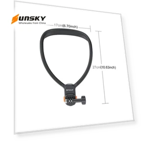Lazy Neck Bracket Magnetic Quick Release POV View Mount — Chest Camera Mounts, PULUZ