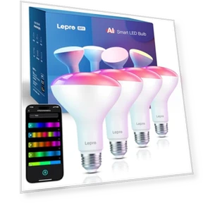 AI LED Smart Bulbs — Lighting Solutions, Lepro