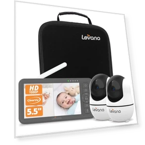 HD Video Baby Monitor with Night Vision — Baby Monitors, Levana