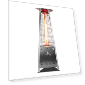 Portable Propane Pyramid Patio Heater — Heater Covers, Lava Heat Italia